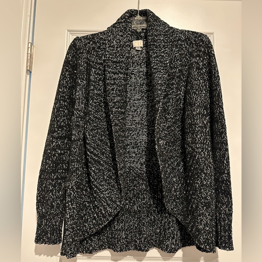A New Day Black and White Sweater XS